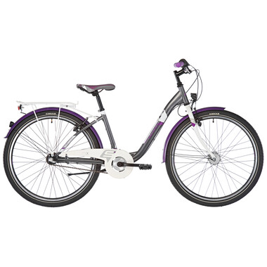 S'COOL CHIX Steel 3S 26" City Bike Grey/Purple 2020 0